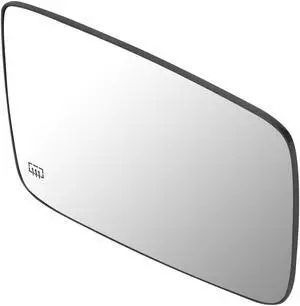 DNA Motoring OEM-MG-0132 For 2009 to 2019 Dodge Ram Truck 1500 2500 3500 Factory Style Passenger / Right Side Mirror Glass Lens with Backing Plate + Heated 10 11 12 13 14 15 16 17 18 68079362AA