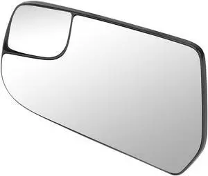 DNA Motoring OEM-MG-0302 For 2010 to 2017 Chevy Equinox GMC Terrain Factory Style Driver / Left Mirror Glass Lens w/ Spotter 11 12 13 14 15 16