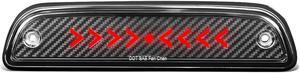 DNA Motoring 3BL-TTAC95-3D-T3-LED-BK For 1995 to 2015 Tacoma Carbon Fiber Look Pulse LED Arrow Style Tail Center 3rd Third Brake Light 96 97 98 99 00 01 02 03 04 05