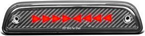 DNA Motoring 3BL-TTAC95-3D-T4-LED-BK For 1995 to 2015 Tacoma Carbon Fiber Look Pulse LED Triangle Style Tail Center 3rd Third Brake Light 96 97 98 99 00 01 02 03 04