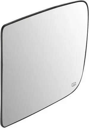 DNA Motoring OEM-MG-0135 For 2009 to 2019 Dodge Ram Truck 1500 2500 3500 Factory Style Driver / Left Side Mirror Glass Lens with Backing Plate + Heated 10 11 12 13 14 15 16 17 18 68067727AA