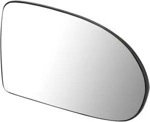 DNA Motoring OEM-MG-0072 For 2007 to 2017 Jeep Patriot Compass Factory Style Passenger / Right Side Mirror Glass Lens with Backing Plate 08 09 10 11 12 13 14 15 16 68000018AA
