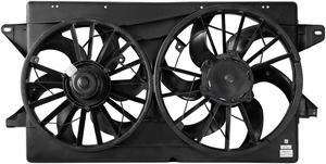 DNA Motoring OEM-RF-0123 For 1995 to 2003 Ford Windstar 3.0L 3.8L Factory Style Radiator Cooling Fan Shroud Assembly FO3115111 96 97 98 99 00 01 02