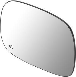 DNA Motoring OEM-MG-0122 For 2002 to 2006 Dodge Ram Truck 1500 2500 3500 Factory Style Passenger / Right Side Mirror Glass Lens with Backing Plate + Heated 03 04 05 5086220AA
