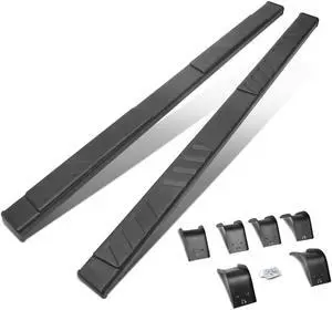 For 2009 to 2021 Dodge Ram 1500 Extended / Quad Cab Pair 5" Stainless Steel Side Step Nerf Bar Running Boards 10 11 12 13 14 15