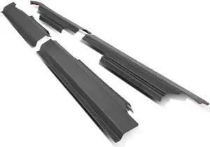 DNA Motoring ZTL-Y-0161 For 2009 to 2020 Dodge Ram 1500-3500 Classic Crew Cab Durable TPO Rocker Panel Sill Plate Cover 10 11 12 13 14 15 16 17 18 19