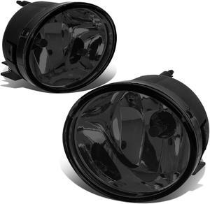 DNA Motoring FL-ZTL-323-SM For 2005 to 2015 Titan Armada LH+RH Smoked Lens OE Style Halogen Fog Lights Assembly 06 07 08 09 10 11 12 13 14