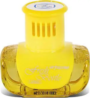 Soff99 Fresh Bottle 110ml Yellow Glass Liquid Bottle Room / Car Air Freshener with Lemon Scent