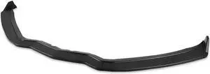 For 2014 to 2019 Chevrolet Corvette 5Pcs Matte Black Finish Low Profile Car Front Bumper Lip with Side Canards 15 16 17 18