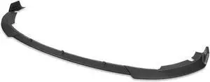 For 2015 to 2017 Sonata 3Pcs Matte Black Finish STP-Style Car Front Bumper Lip Guard Body Kit 16