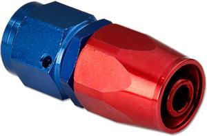 DNA Motoring FT-4006-001 6AN Straight Swivel Fuel Line Hose Flare Union Adapter With Reusable End