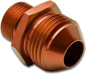 DNA Motoring FT-4912-002-GD 12AN Anodized T-6061 Aluminum Straight Gold Oil Line Fitting Adapter (M20 X 1.5 Thread Pitch)