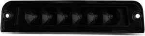 DNA Motoring 3BL-JW97-LED-BK-SM For 1997 to 2006 Jeep Wrangler TJ LED 3rd Third Tail Brake Light Rear Stop Lamp Smoked Lens 98 99 00 01 02 03 04 05