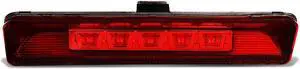 DNA Motoring 3BL-FEXP11-LED-RD For 2011 to 2015 Ford Explorer U502 LED 3rd Third Tail Brake Light Rear Stop Lamp Red Housing 12 13 14