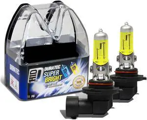 DNA Motoring LB-DT-H12-AB H12 12V/27W 5000K Xenon Halogen Headlight Light Bubs (Amber)