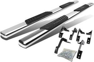 Dna motoring crew cab pair stainless steel nerf step bar running deals boards