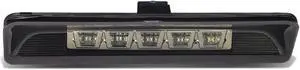 DNA Motoring 3BL-FEXP11-LED-SM For 2011 to 2015 Ford Explorer U502 LED 3rd Third Tail Brake Light Rear Stop Lamp Smoked Housing 12 13 14