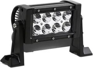 DNA Motoring LEDB-24W-8 DUAL ROW 8"24W 8 LED LIGHT BAR OFFROAD TRUCK SUV SPOT FOG DRL/DRIVING WORK LAMP