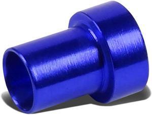 DNA Motoring FT-1-9024-03-BL BLUE 3-AN AN3 3/16" TUBING SLEEVE FLARE FITTING FOR ALUMINUM/STEEL HARD LINE