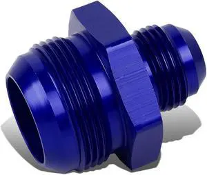DNA Motoring FT-1-9030-12-20-BL 12AN Male to 20-AN Flare Reducer Adapter Union Fitting Gas/Oil Hose/Line (Blue)