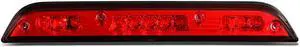 DNA Motoring 3BL-F15015-LED-RD For 2015 to 2020 Ford F-150/F250-550 Super Duty High Mount LED 3rd Third Tail Brake Light w/Cargo lamp Red Lens 16 17 18 19