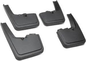 DNA Motoring WFMK-001 For 2015 to 2018 Ford F150 with OE Wheel Lip Moulding Front+Rear 4Pcs Mud Guard Splash Flap Kit