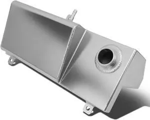 DNA Motoring TANK-COL-008 For 1996 to 2004 Ford Mustang V8 Aluminum Coolant Expansion Recovery Overflow Tank Bottle 97 98 99 00 01 02 03