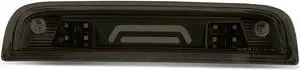 DNA Motoring 3BL-GMC15-3D-LED-BK-SM For 2014-2020 Chevy Silverado GMC Sierra 3D LED Bar 3rd Third Tail Brake Light Cargo Lamp Smoked Lens 15 16 17