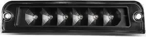 DNA Motoring 3BL-JW97-LED-BK For 1997 to 2006 Jeep Wrangler TJ LED 3rd Third Tail Brake Light Rear Stop Lamp Black Housing 98 99 00 01 02 03 04 05