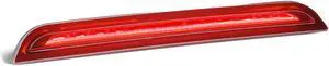 DNA Motoring 3BL-CX5-RD-CH For 2013 to 2016 Mazda CX5 Rear Center Full LED+Light Bar 3rd Third Tail Brake Lamp Red Housing 14 15