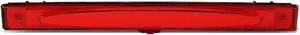 DNA Motoring 3BL-CCV05-3D-LED-RD For 2005 to 2013 Chevy Corvette Red Lens 3D LED Bar 3rd Third Tail Brake Light Rear Center Stop Lamp 06 07 08 09 10 11 12