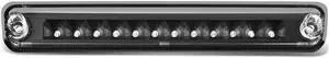 DNA Motoring 3BL-HPASS94-LED-BK For 1993 to 1997 Isuzu Rodeo Honda Passport LED 3rd Third Tail Brake Light Rear Stop Lamp Black Housing 94 95 96