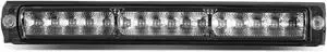 DNA Motoring 3BL-F15097-LED-T2-CH For 1997 to 2005 Ford F150 F250 Excursion LED 3rd Third Tail Brake Light Rear Stop Lamp Chrome Housing 98 99 00 01 02 03 04