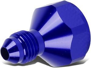 DNA Motoring FT-1-9019-06-04-BL 6AN AN6 Female Flare to Male 4N AN4 Aluminum Finish Fitting Adapter (Blue)