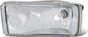 DNA Motoring FL-OEM-0059L For 2007 to 2015 Chevy Silverado GMC Sierra Fog Light Lamp Cadillac Escalade Suburban Tahoe Yukon Factory Style Left Side 08 09 10 11 12 13 14