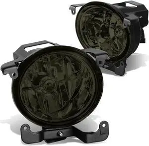 DNA Motoring FL-ZTL-216-SM For 2003 to 2006 Accent Sedan/Hatchback Pair Bumper Driving Fog Light Lamp Smoked Lens 04 05