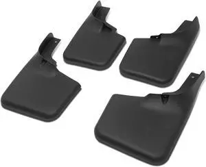 DNA Motoring WFMK-003 For 2004 to 2014 Ford F150 with OE Fender Flares 4Pcs Wheel Mud Guard Splash Flaps Kit