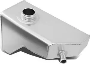 DNA Motoring TANK-COL-012 For 2010 to 2013 Ford Mustang 4.6L / 5.0L Aluminum Coolant Expansion Recovery Overflow Tank Bottle 11 12