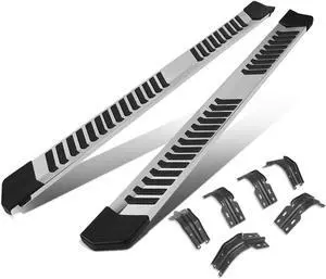 DNA Motoring STEPB-ZTL-8088-SLSS For 1999 to 2016 Ford Super Duty Extended Cab Pair 6" Chrome Stainless Steel Nerf Step Bar Running Board 00 01 02 03 04 05 06 07