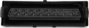 DNA Motoring 3BL-CCV91-LED-SM For 1991 to 1996 Chevy Corvette Smoked Housing Rear Trunk Lid Full LED Third 3rd Tail Brake Light Lamp 92 93 94 95