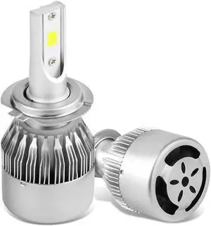 DNA Motoring HID-LED-LB-FAN-H7 H7 6000K White LED High or Low Beam Conversion Light Bulbs with Cooling Fan with Cooling Fan (Pack of 2) DNA Motoring HID-LED-LB-FAN-H7 H7 6000K White LED High or Low Beam Conversion Light Bulbs with Cooling Fan with Cooling Fan (Pack of 2)