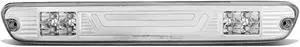 DNA Motoring 3BL-COLO04-3D-LED-CH For 2004 to 2012 Chevy Colorado GMC Canyon 3D LED Bar 3rd Third Tail Brake Light w/Rear Cargo Lamp Chrome Housing 05 06 07 08 09