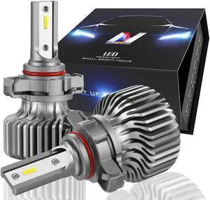 NUVISION LIGHTING NVL-SLS-H16 Nuvision Pair H16 Slim LED Headlight High / Low Beam Fog Lamp Light Bulbs Conversion HID Kit