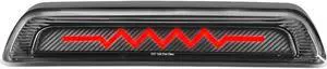 DNA Motoring 3BL-TTU07-3D-T5-LED-BK For 2007 to 2017 Toyota Tundra Sequential LED Heart Rate Style Signal Tail Center 3rd Third Brake Light 08 09 10 11 12 13 14 15 16