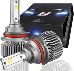 NUVISION LIGHTING NVL-SLS-9004 Nuvision Pair 9004 HB1 Slim LED Headlight High / Low Beam Fog Lamp Light Bulbs Conversion HID Kit