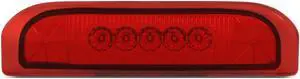 DNA Motoring 3BL-NCUBE09-LED-RD For 2009 to 2014 Nissan Cube Full LED 3rd Tail Brake Light Third Stop Lamp Red 10 11 12 13