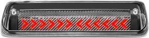 DNA Motoring 3BL-F15004-3D-T3-LED-BK For 2004 to 2010 Ford F-150 Explorer Sport Trac Sequential LED Arrow Style Signal Tail Center 3rd Third Brake Light 05 06 07 08 09