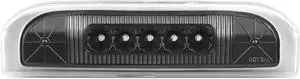 DNA Motoring 3BL-NCUBE09-LED-BK For 2009 to 2014 Nissan Cube Full LED 3rd Tail Brake Light Third Stop Lamp Black 10 11 12 13