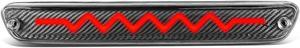 DNA Motoring 3BL-COLO04-3D-T5-LED-BK For 2004 to 2012 Chevy Colorado GMC Canyon Isuzu I-Series Sequential LED Heartbeat Style Signal Tail Center 3rd Brake Light
