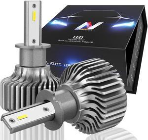 NUVISION LIGHTING NVL-SLS-H3 Nuvision Pair H3 Slim LED Headlight High / Low Beam Fog Lamp Light Bulbs Conversion HID Kit